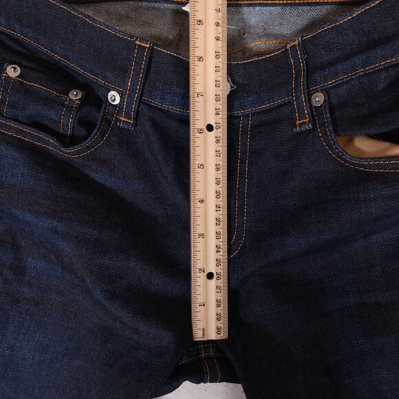 Rag & Bone Beverlys Dre Blue Jeans Womens Label Size 27 Denim Pants Normcore - Picture 10 of 16